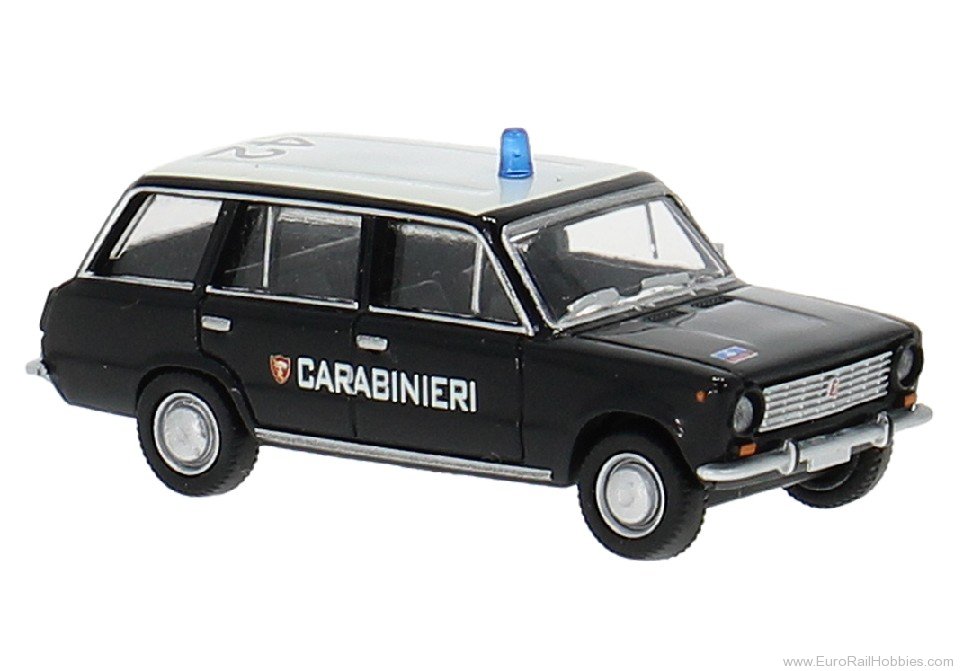 Brekina 22427 Brekina, Fiat 124 Familiare, 1966, Carabinier