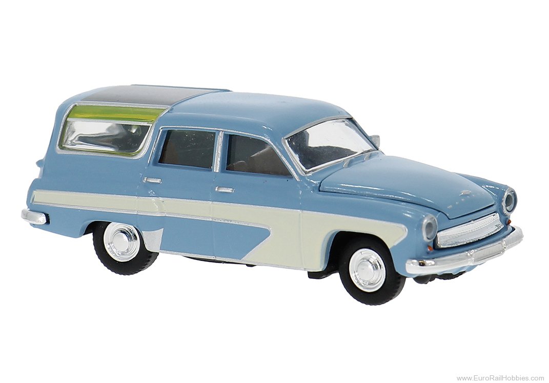 Brekina 27125 Brekina Wartburg 311 Camping light Blue/White