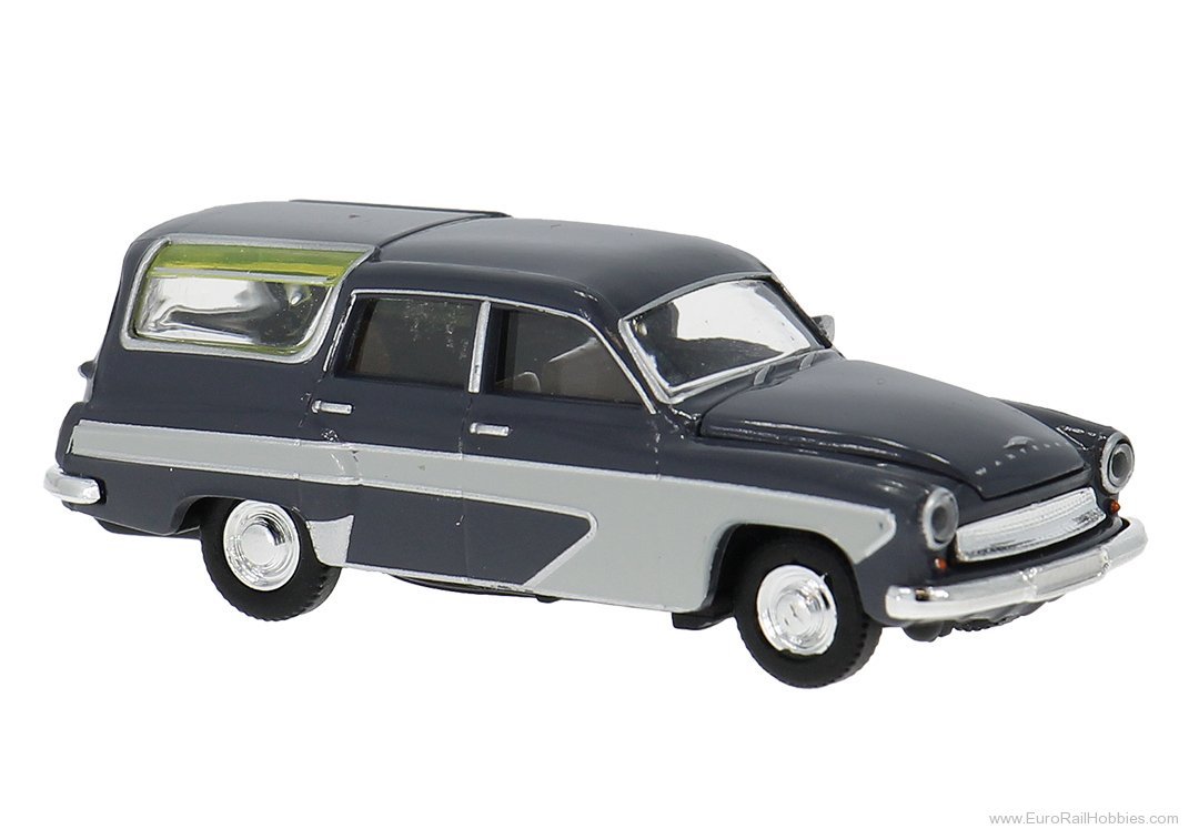 Brekina 27126 Brekina Wartburg 311 Camping dark Grey/light 