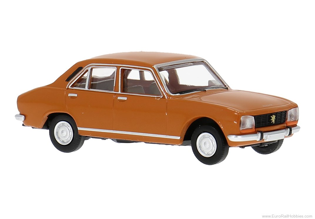 Brekina 29122 Brekina, Peugeot 504, Dark Orange, 1968,  