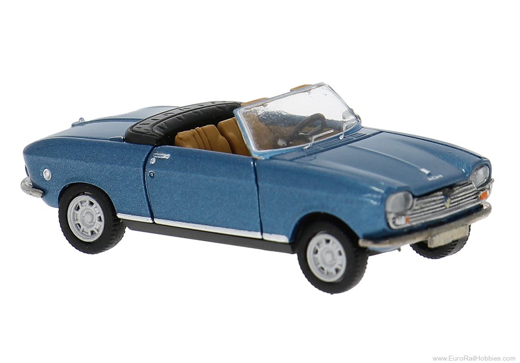 Brekina 29182 Brekina 29182 Peugeot 204 Cabriolet in sea bl