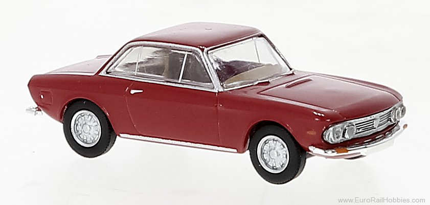 Brekina 29625 Brekina, Lancia Fulvia Coupe, Red, 1970, 