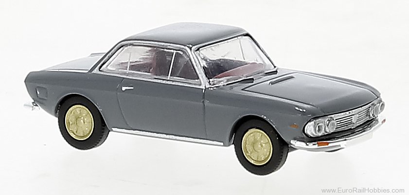 Brekina 29626 Brekina, Lancia Fulvia Coupe, Dark Gray, 1970