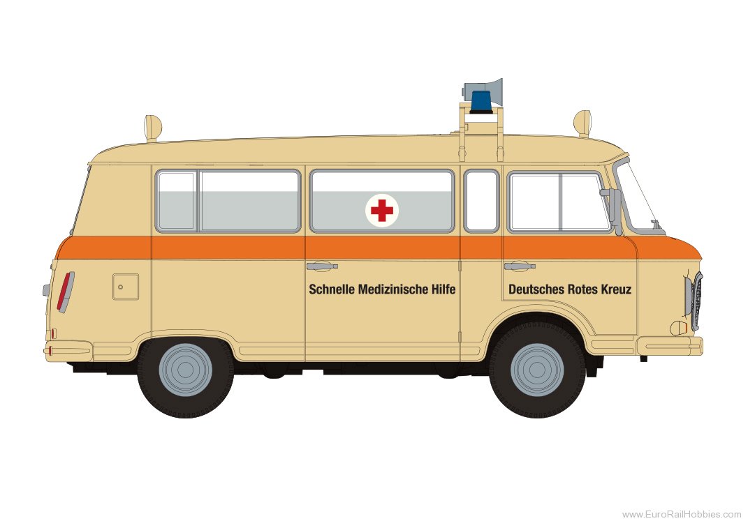 Brekina 30047 Brekina, Barkas B 1000 Bus, 1960, SMH,  