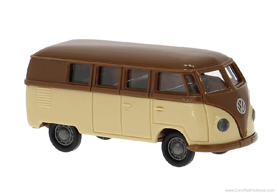 Brekina 31033 Brekina, VW T1a Kombi, Brown/Beige, 1950,  