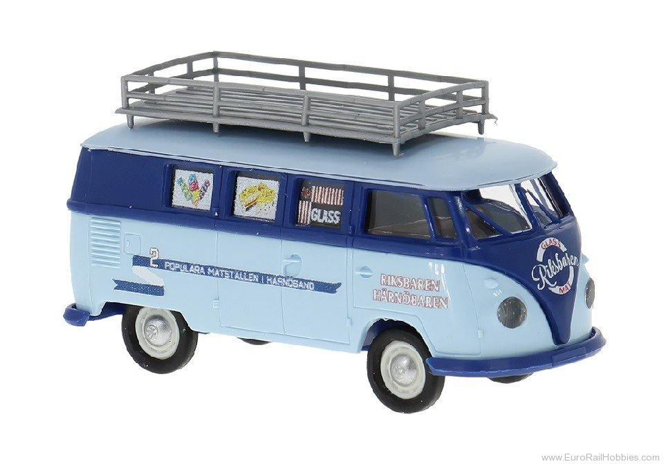 Brekina 31631 Brekina, VW T1b Kombi, 1960, Riksbaren,  