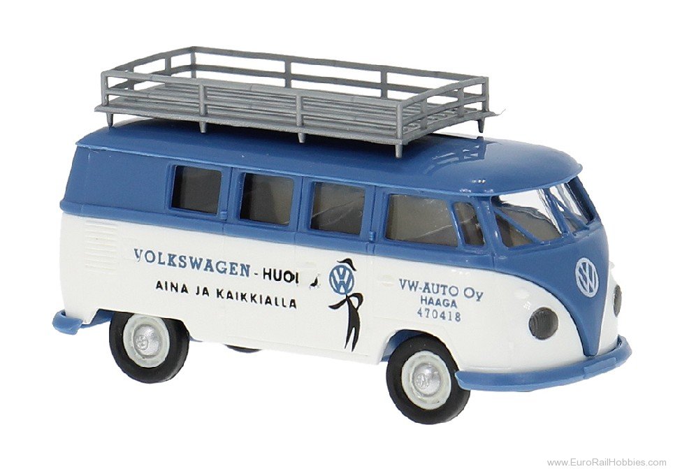 Brekina 31643 Brekina, VW T1b Kombi, 1960, VW Auto oy Haaga