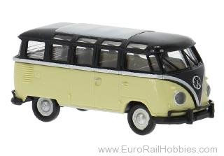 Brekina 31851 Brekina, VW T1b Samba, Black/Light Green, 196