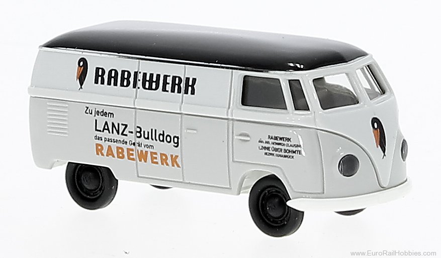 Brekina 32072 Brekina, VW T1a Kasten, 1950, Rabewerk, 