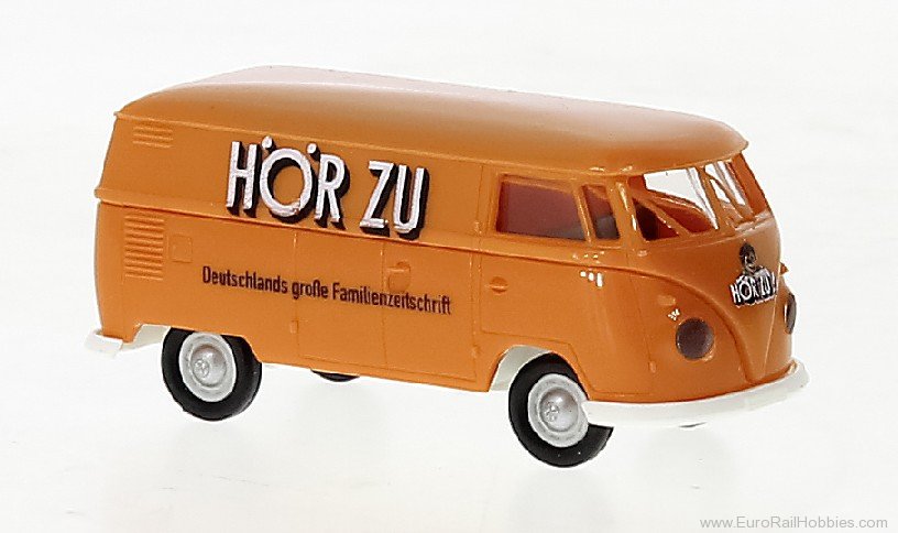 Brekina 32760 Brekina, VW T1b Kasten HÃ¶rZu, Orange, 1960, 