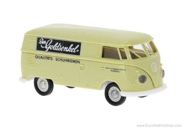 Brekina 32796 Brekina, VW T1b Kasten, 1960, Goldsenkel, 