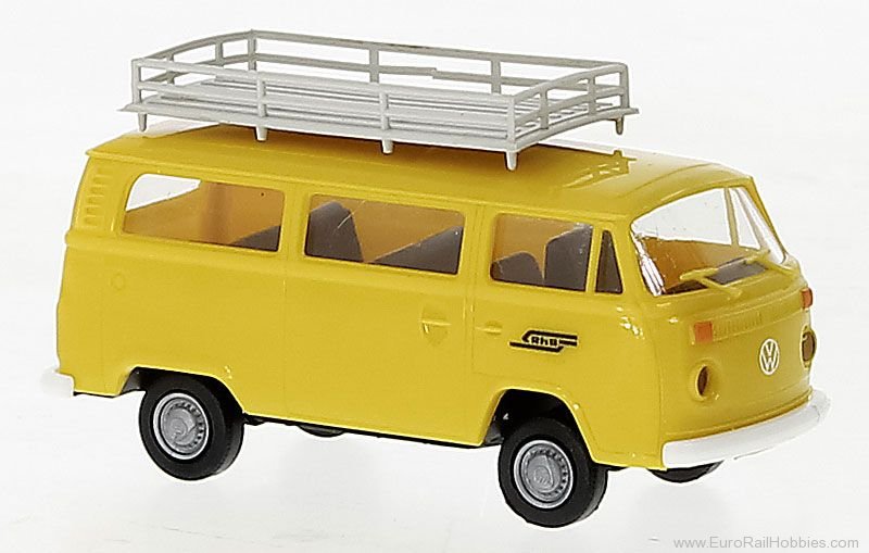 Brekina 33157 Brekina, VW T2 Kombi, Yellow, 1973, RÃƒÂ¤this