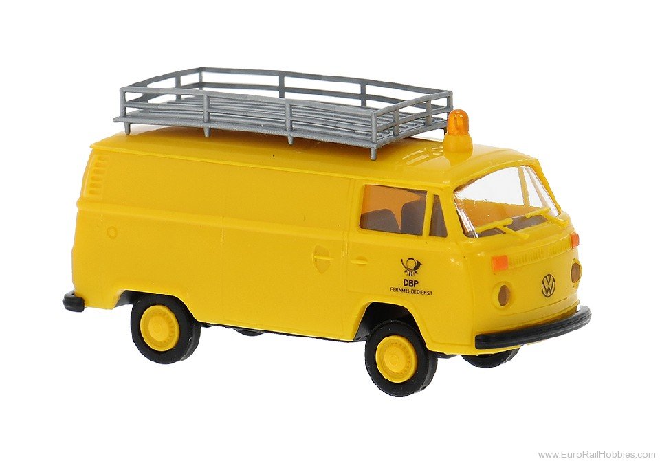 Brekina 33555 Brekina, VW T2 Kasten, 1973, DBP Fernmeldedie