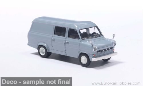 Brekina 34170 Brekina, Ford Transit, Gray, 1970,  
