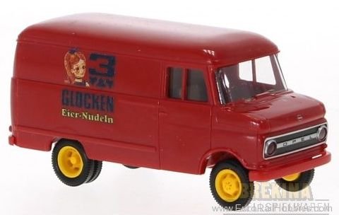 Brekina 35722 Brekina 35722 Opel Blitz B Kastenwagen, 1966,