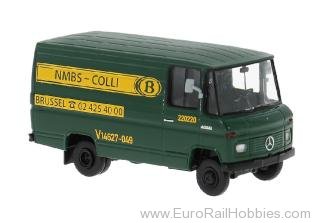 Brekina 36861 Brekina, Mercedes L 406 D Kasten, 1967, Bahn 