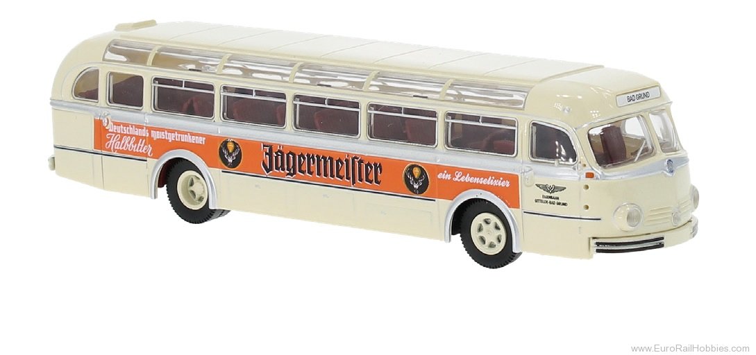 Brekina 50504 Brekina, Mercedes O 6600 H Reisebus, 1951, Gi