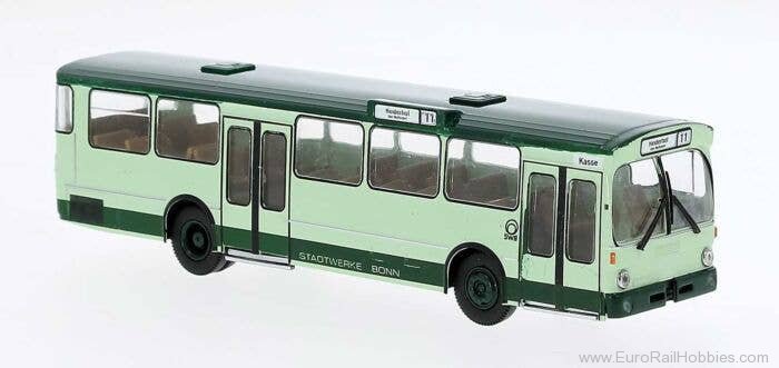 Brekina 50805 Brekina, Mercedes O 305 Stadtbus, 1972, Stadt