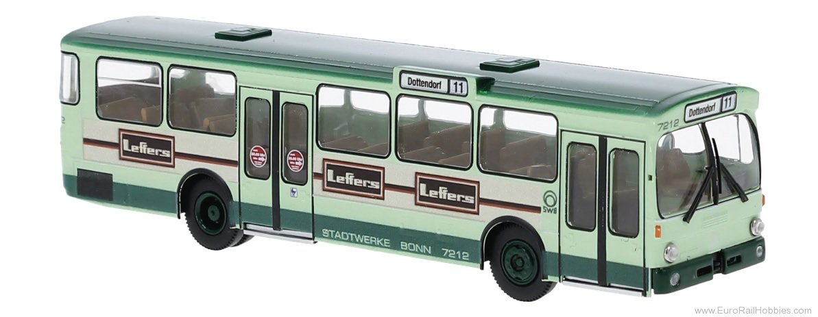 Brekina 50806 Brekina, Mercedes O 305 Stadtbus, 1972, Stadt