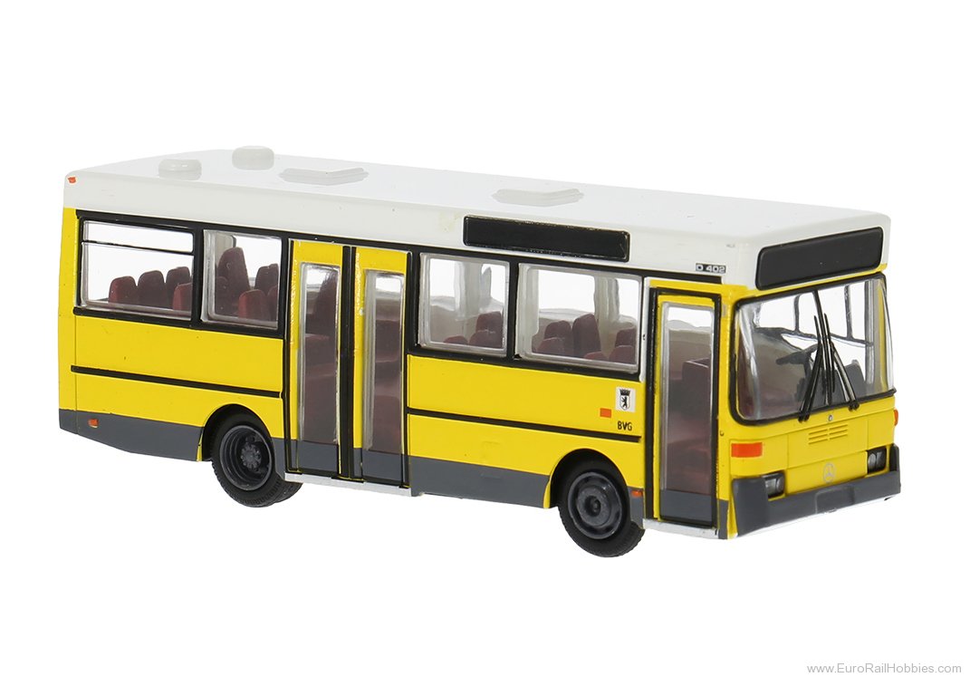 Brekina 52279 Brekina, Mercedes O 402, 1985, BVG,  