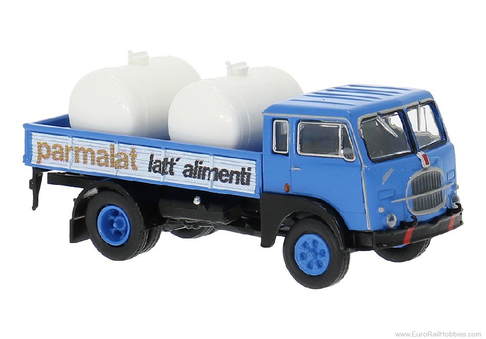 Brekina 58618 Brekina, Fiat 642 Flatbed, 1962, Parmalat,