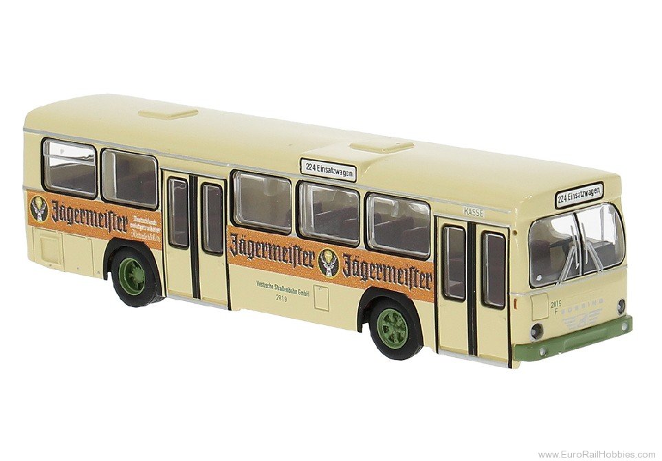 Brekina 59167 Brekina, BÃƒÂ¼ssing BS 110 V, 1970, Vestische