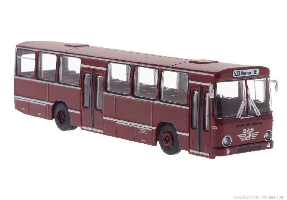 Brekina 59270 Brekina, MAN-BÃƒÂ¼ssing BS 120N, 1972, Region
