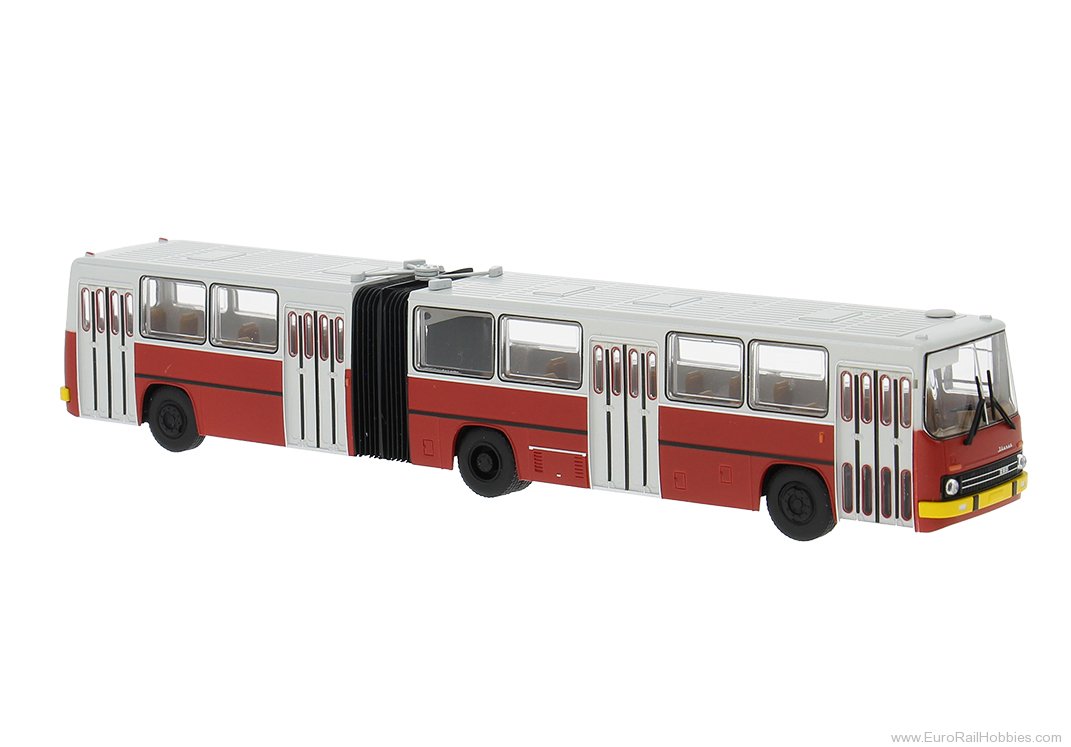 Brekina 59741 Brekina, Ikarus 280.02, Red/Light Gray, 1990,