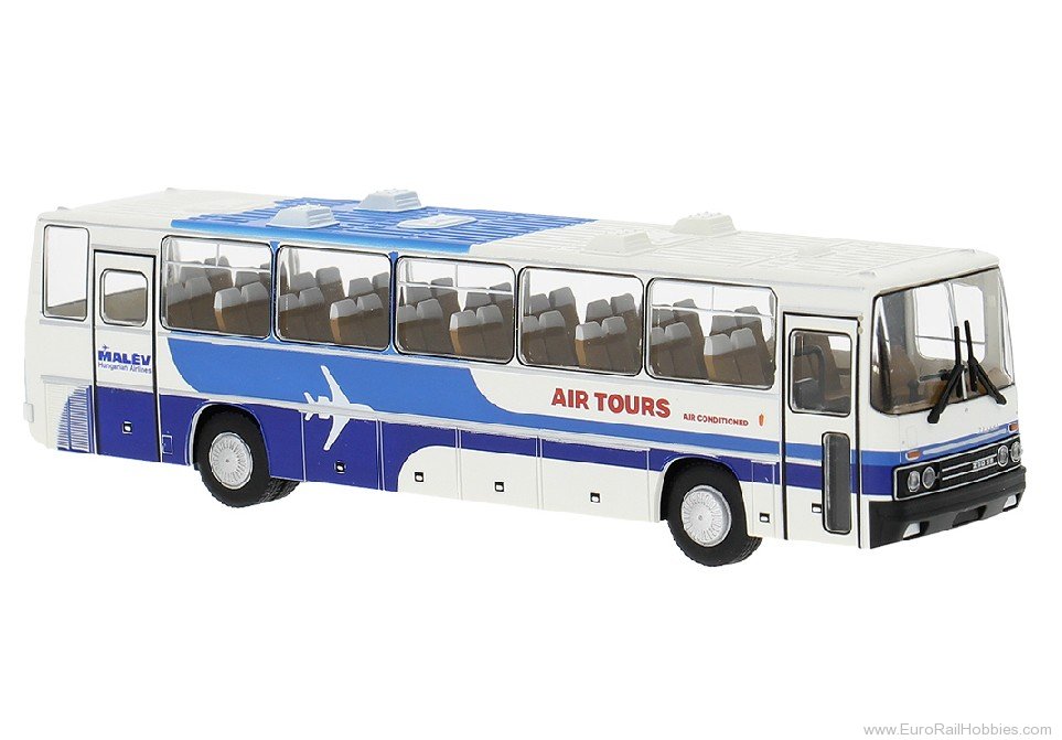 Brekina 59826 Brekina, Ikarus 250, white/blue, 1984, Malev 
