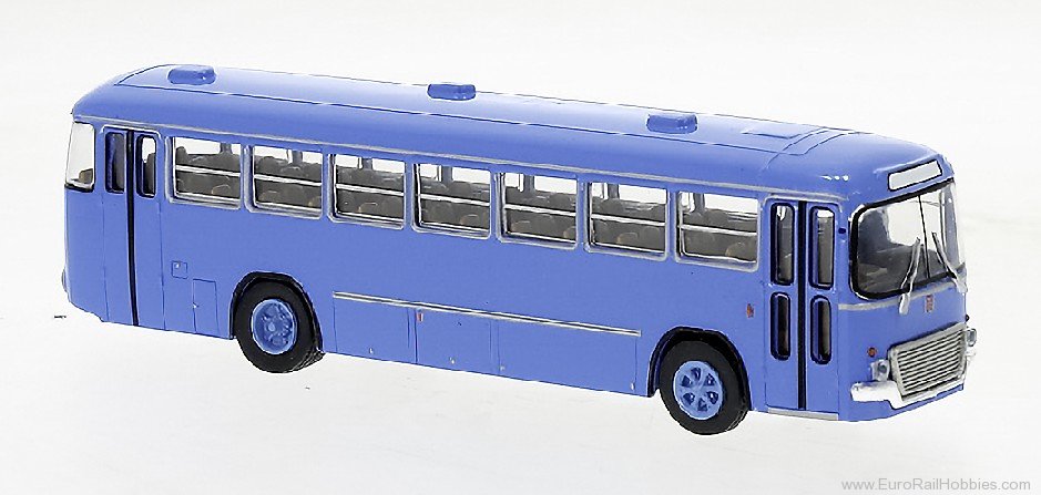 Brekina 59905 Brekina, Fiat 306/3 Interurbano, Blue, 1971, 