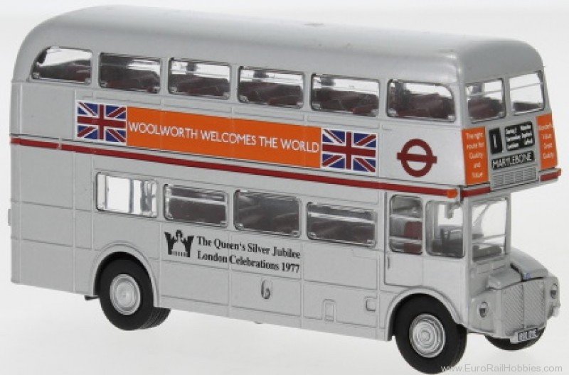 Brekina 61105 Brekina, AEC Routemaster, 1977, Silver Jubile