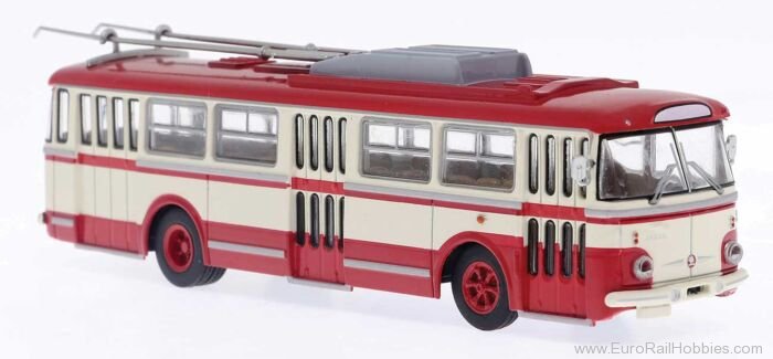 Brekina 61354 Brekina 61354 Skoda 9 Tr White Red 1962