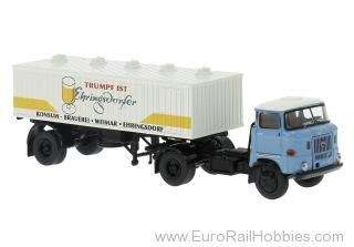 Brekina 71218 Brekina, IFA W 50 Bier-SZ, 1965, Ehringsdorfe