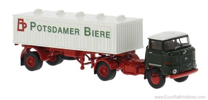 Brekina 71219 IFA W 50 Biertanksattelzug 'Potsdamer'
