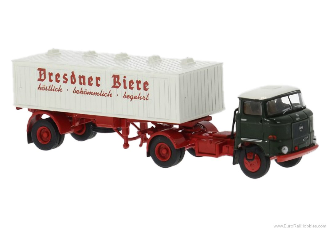 Brekina 71221 Brekina, IFA W 50 Bier-SZ, 1965, Dresdner Bie