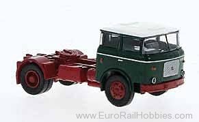 Brekina 71828 Brekina, LIAZ 706 SZM, Dark Green/Dark Red, 1