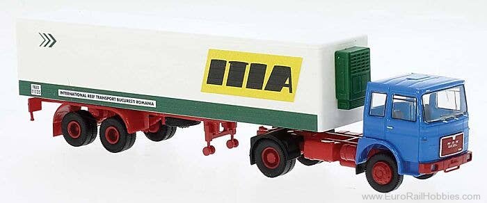 Brekina 78156 Brekina, MAN F7 Koffer-SZ, 1970, ITIA Sped (R