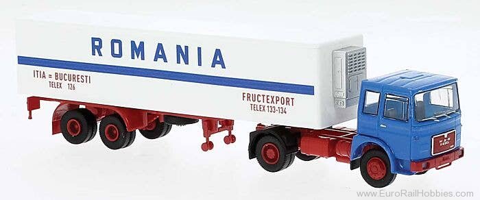 Brekina 78157 Brekina, MAN F7 Koffer-SZ, 1970, Romania, 