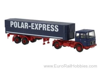 Brekina 78166 Brekina, MAN F7 PP-SZ, 1968, Polar-Express,  