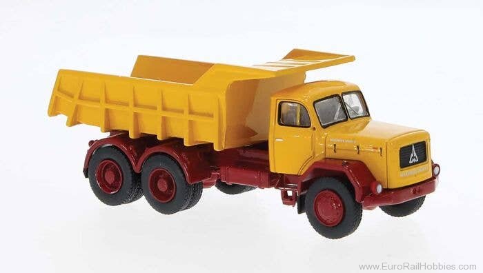 Brekina 83300 Brekina, Magirus Jupiter Kipper, Dark Yellow/