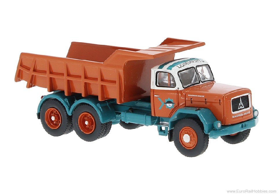 Brekina 83304 Brekina, Magirus Jupiter Kipper, 1960, Lommer