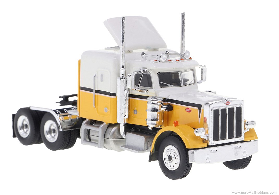 Brekina 85717 Brekina Peterbilt 359 Zugmaschine White/Yello
