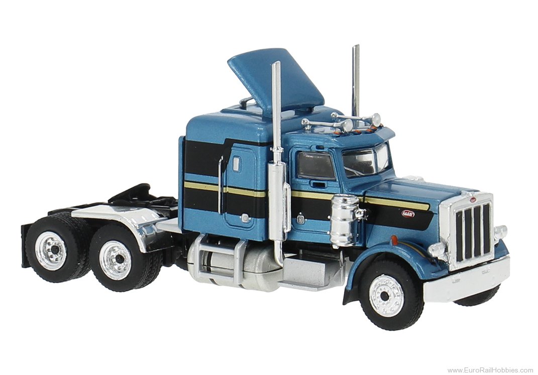 Brekina 85718 Brekina Peterbilt 359 Zugmaschine Blue/Black