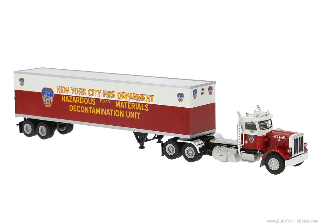 Brekina 85721 Brekina, Peterbilt 359 Ko-SZ, 1973, FDNY,  