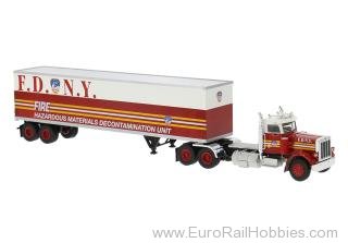 Brekina 85722 Brekina, Peterbilt 359 Ko-SZ, 1973, FDNY,  