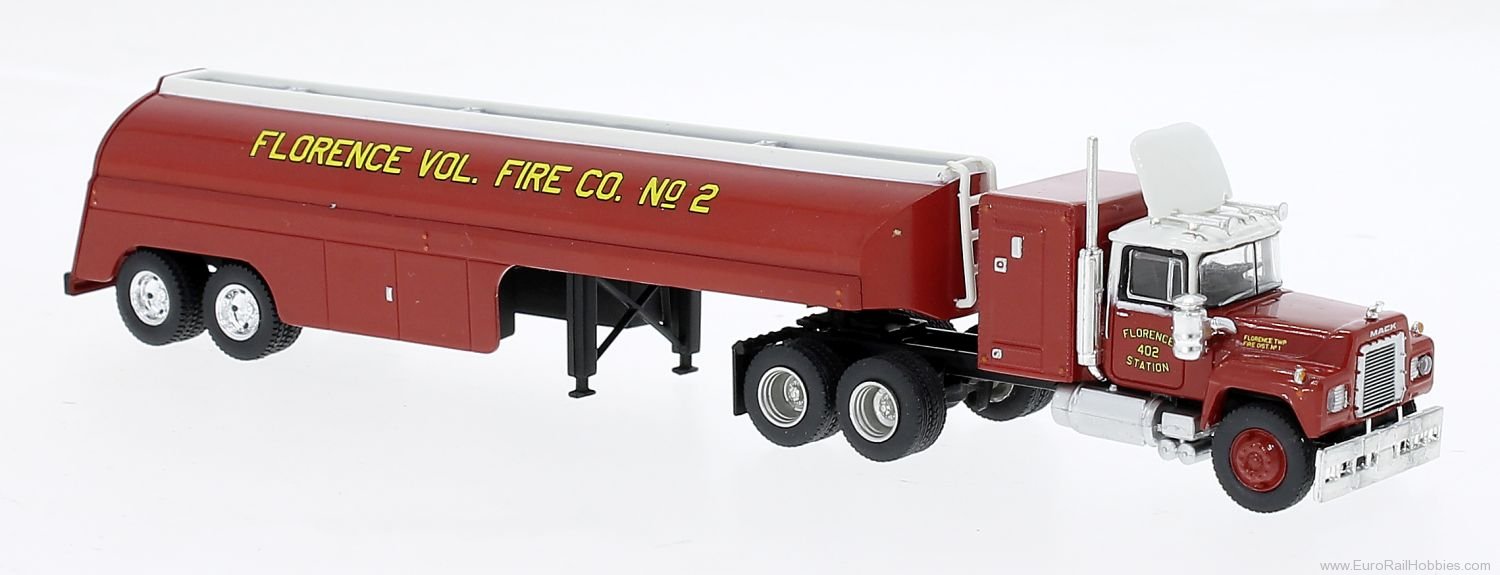 Brekina 85812 Brekina, Mack RS 700 Tank-SZ, 1966, Florence 