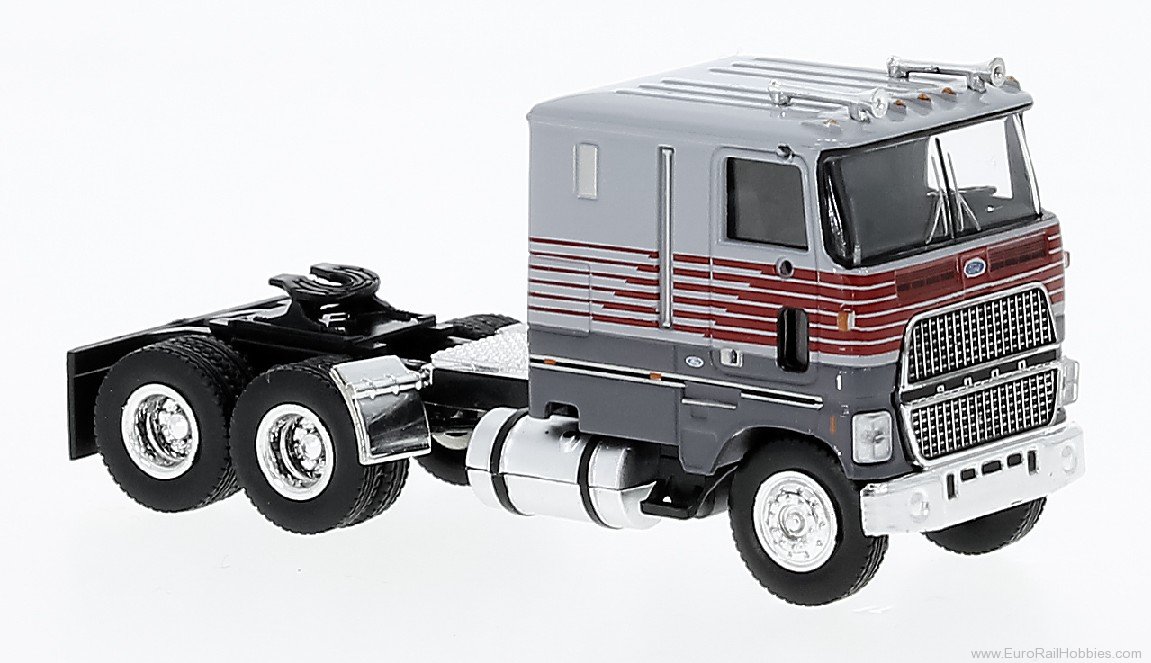 Brekina 85856 Brekina, Ford CLT 9000, Gray/Red, 1978, 