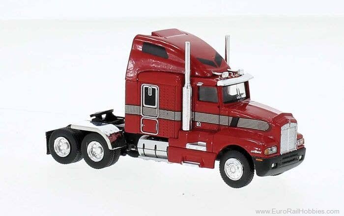 Brekina 85935 Brekina, Kenworth T 600, Red/Dark Red, 1984, 