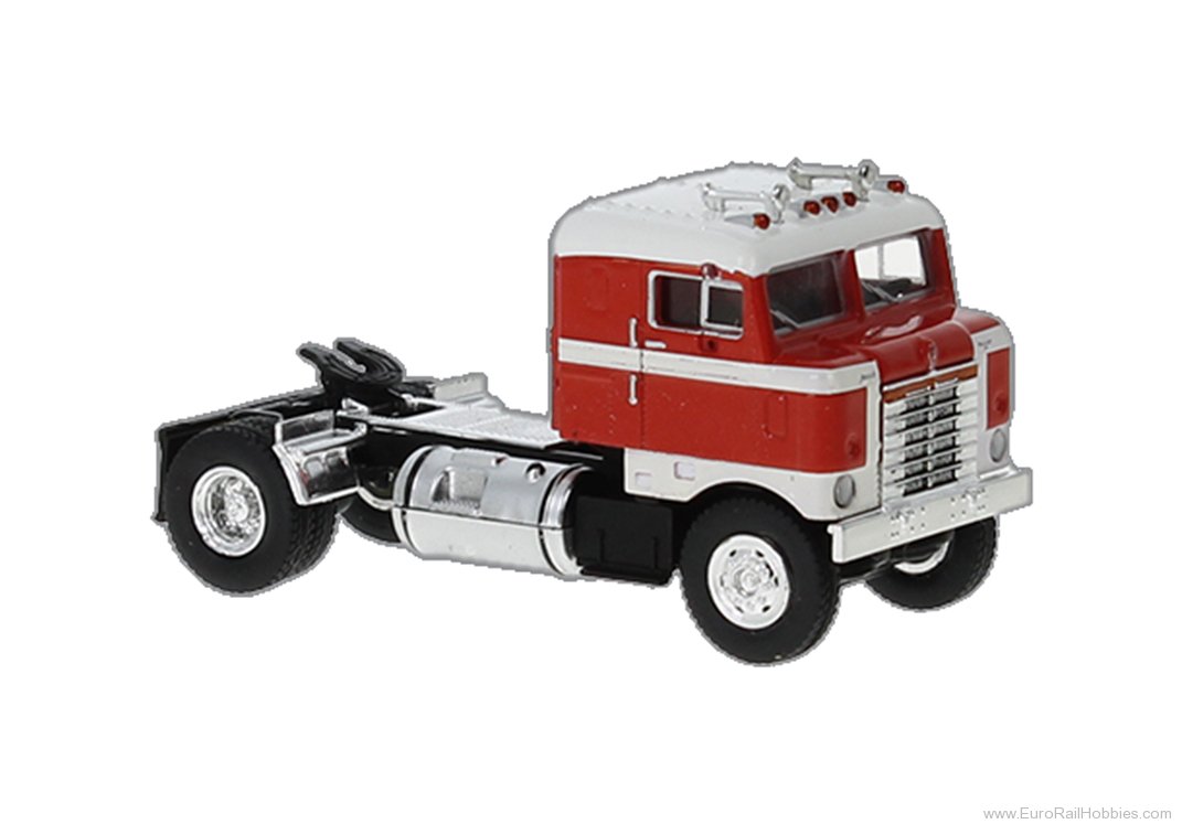Brekina 85956 Brekina, Kenworth Bullnose, Red/White, 1950, 