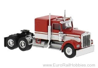 Brekina 86251 Brekina, Kenworth W 900, Red/White, 1977,  